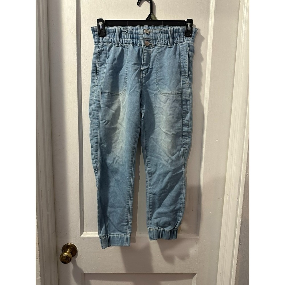 Vintage Violet Denim Joggers in 8P‎